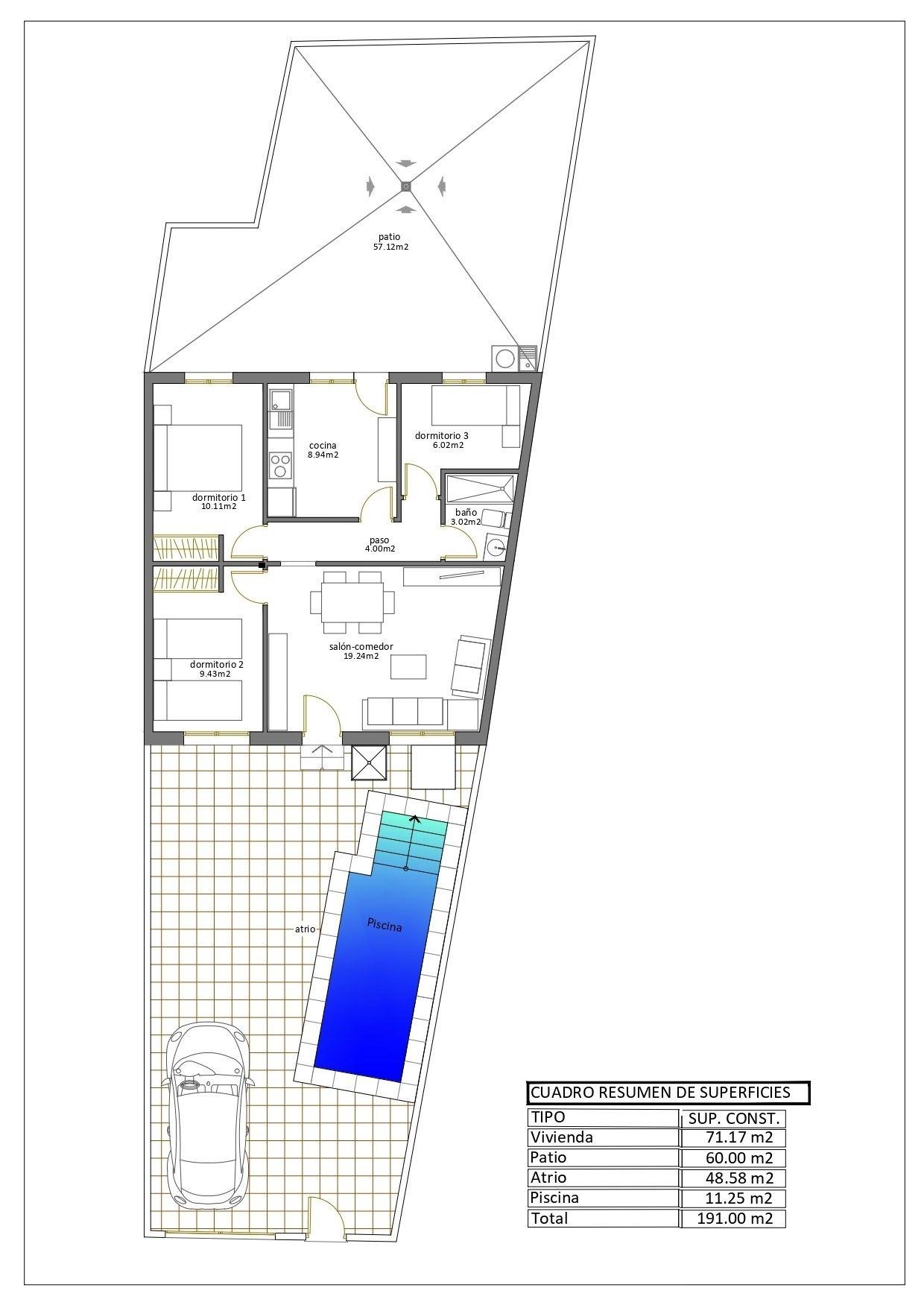 Venta de chalet en San Javier