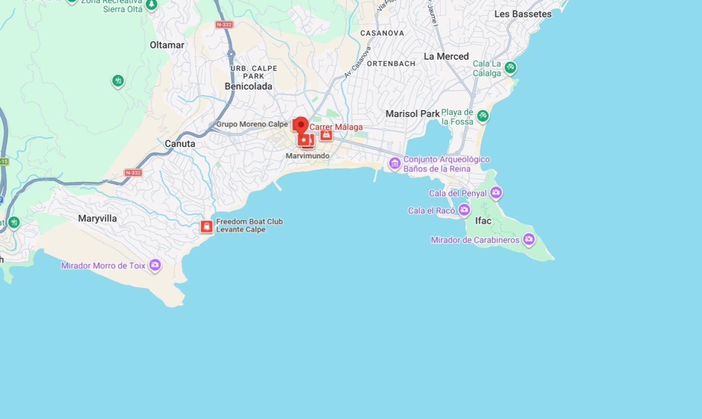 Venta de apartamento en Calpe