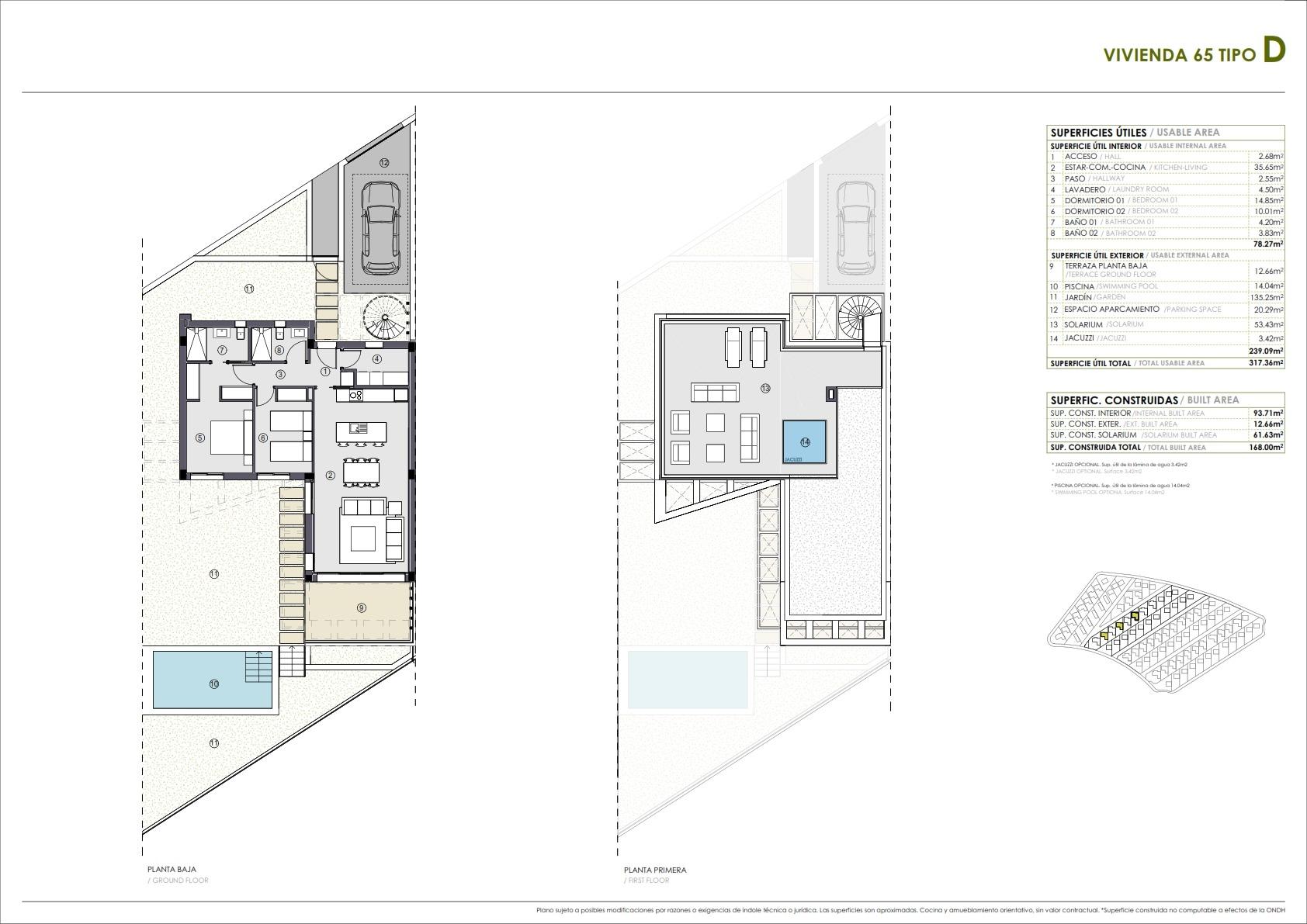 Venta de villa en Polop