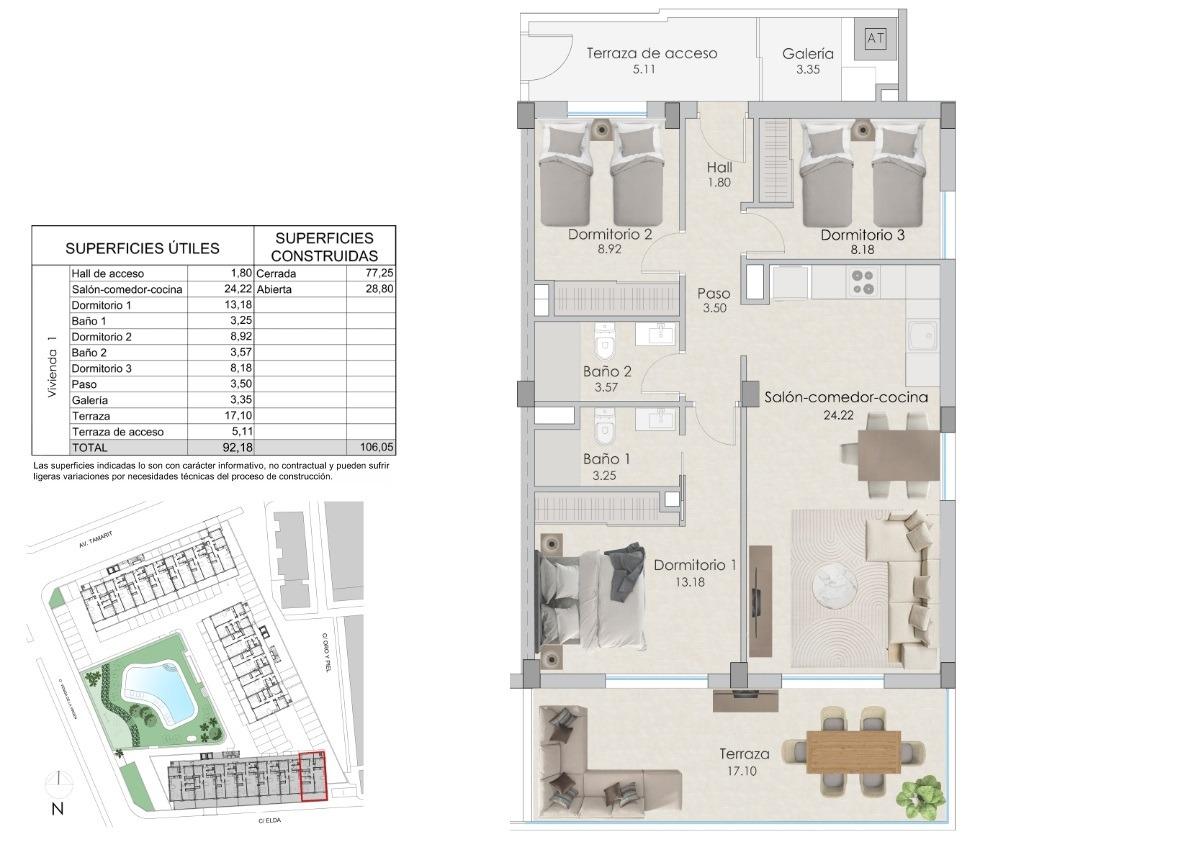 Venta de apartamento en Santa Pola
