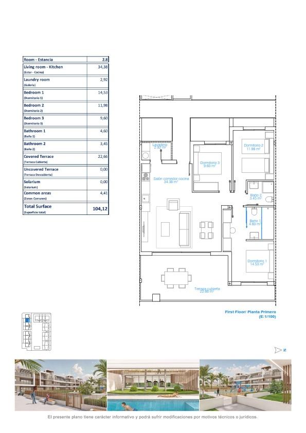 Venta de apartamento en Pilar de la Horadada