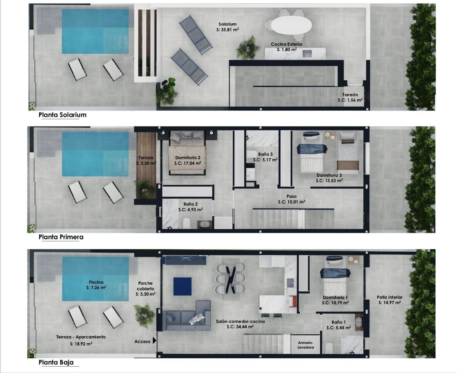 Venta de casa en Pilar de la Horadada