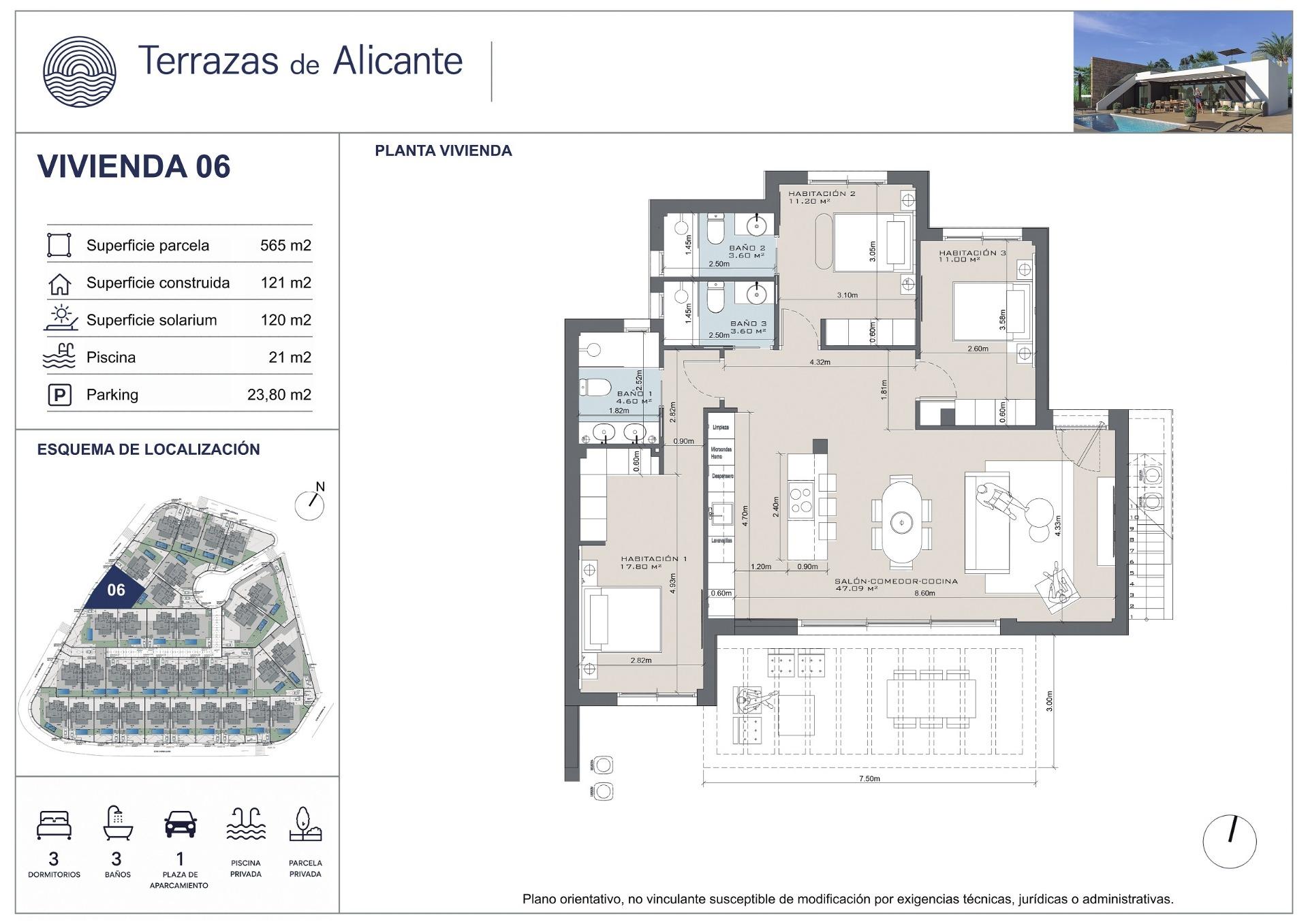 Venta de villa en Mutxamel