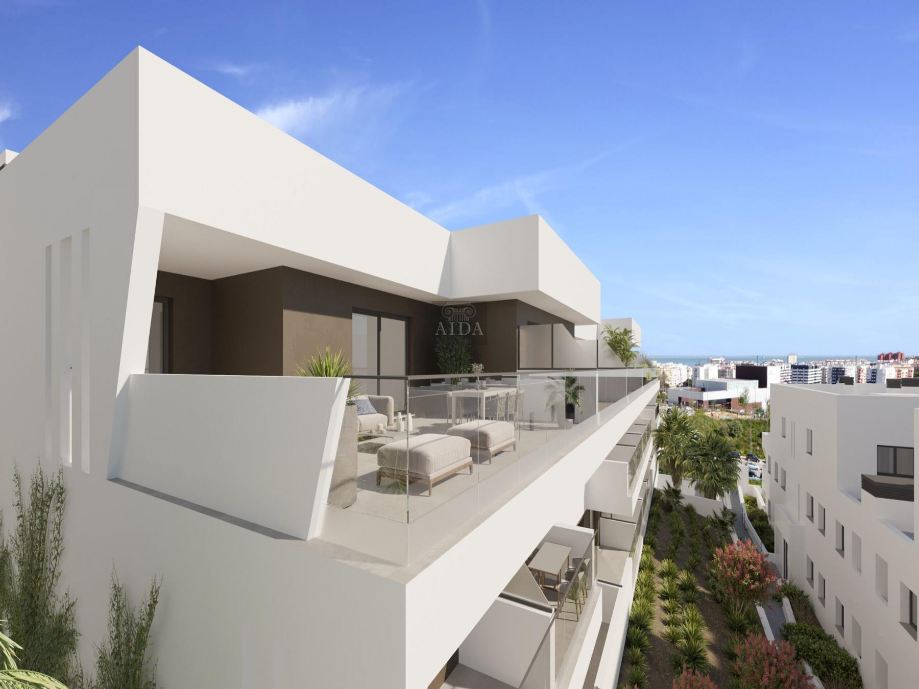 For sale of penthouse in Estepona