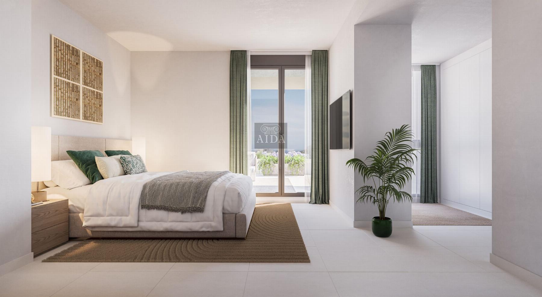 For sale of penthouse in Estepona