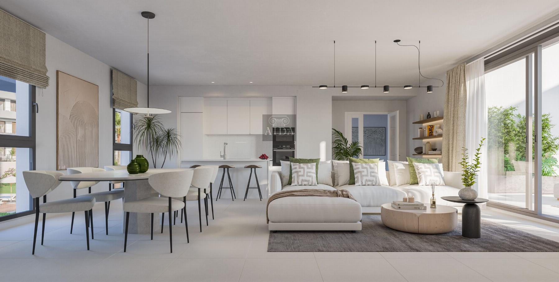 For sale of penthouse in Estepona
