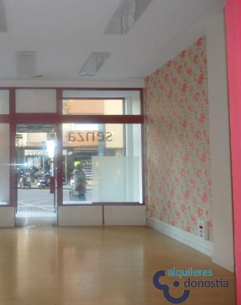 Alquiler de local comercial en Irun