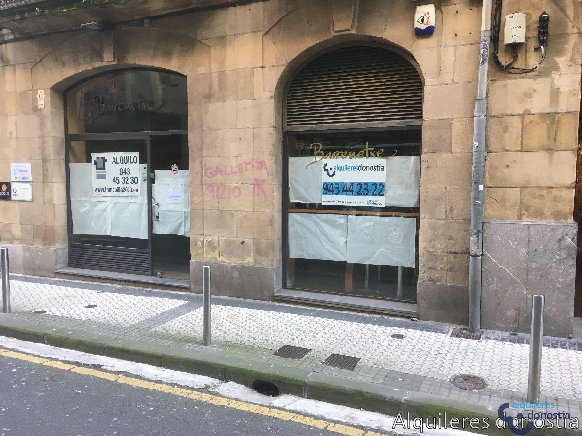 Alquiler de local comercial en Donostia-San Sebastián