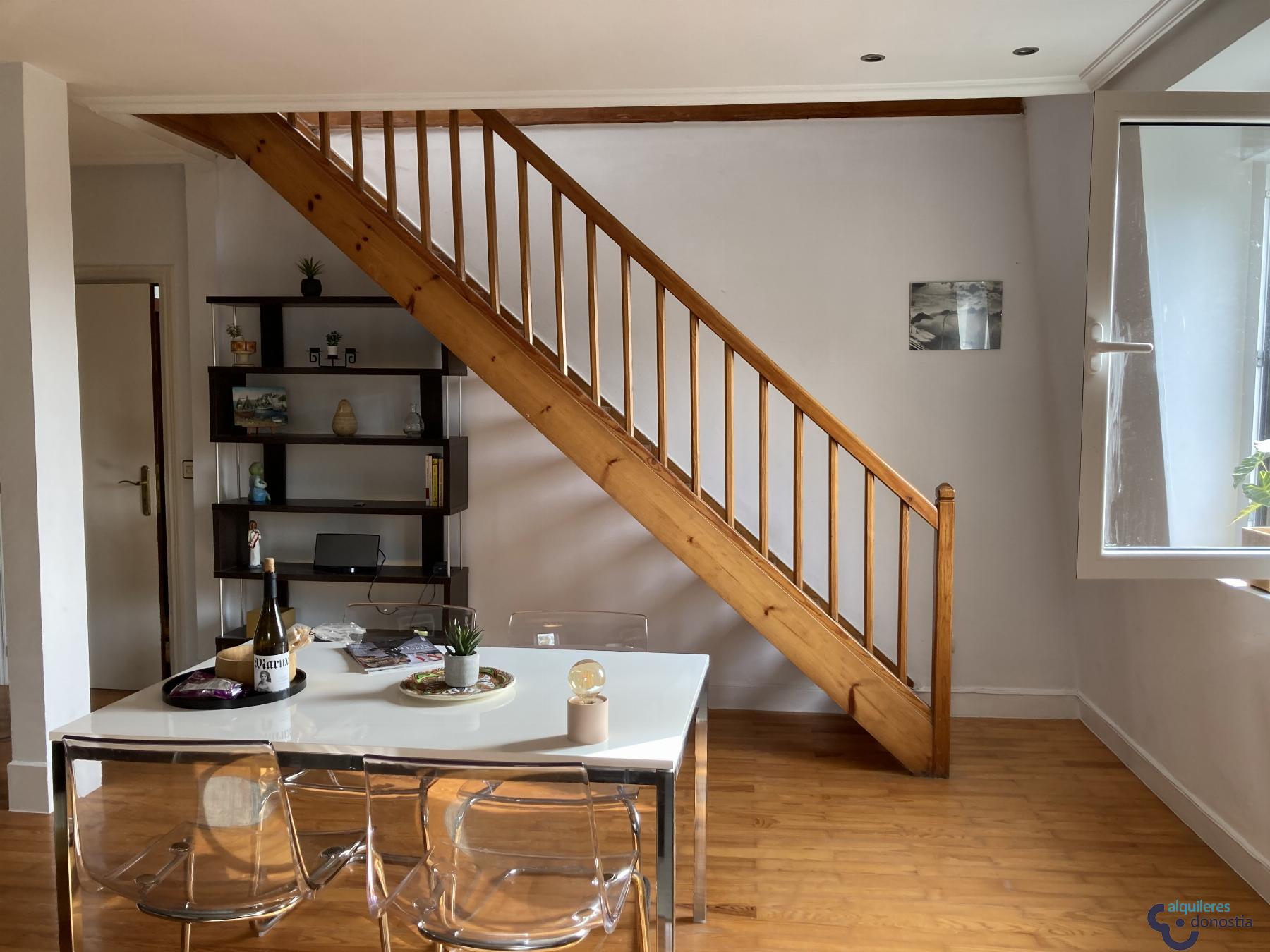 For rent of duplex in Donostia-San Sebastián