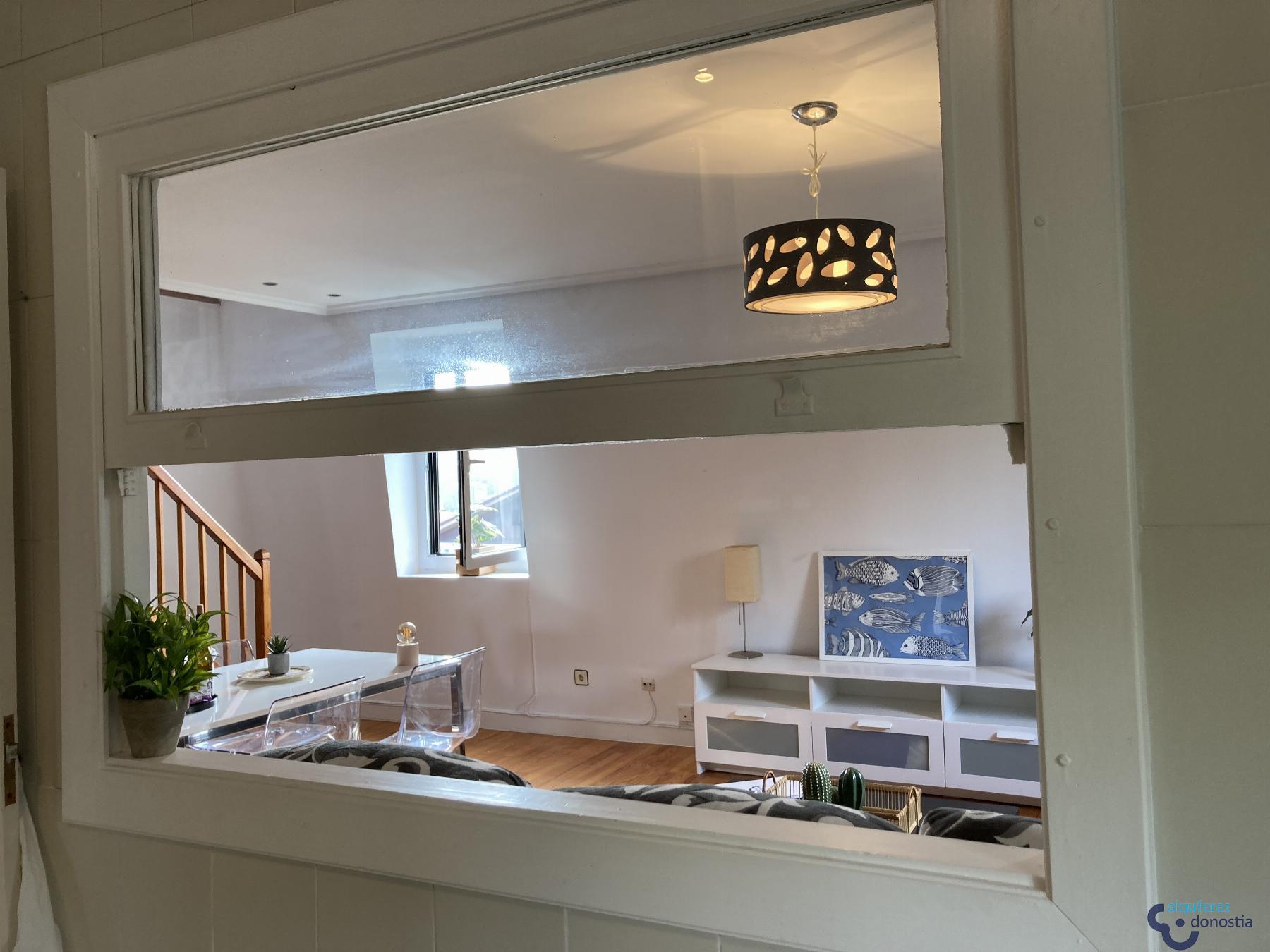 For rent of duplex in Donostia-San Sebastián