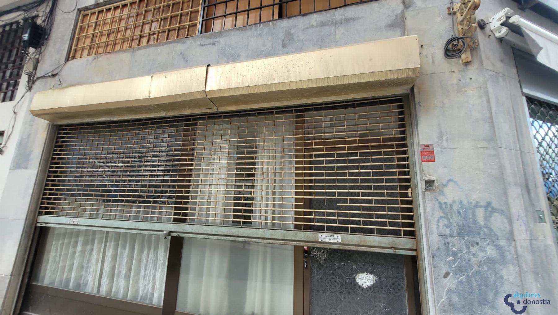 Alquiler de local comercial en Donostia-San Sebastián