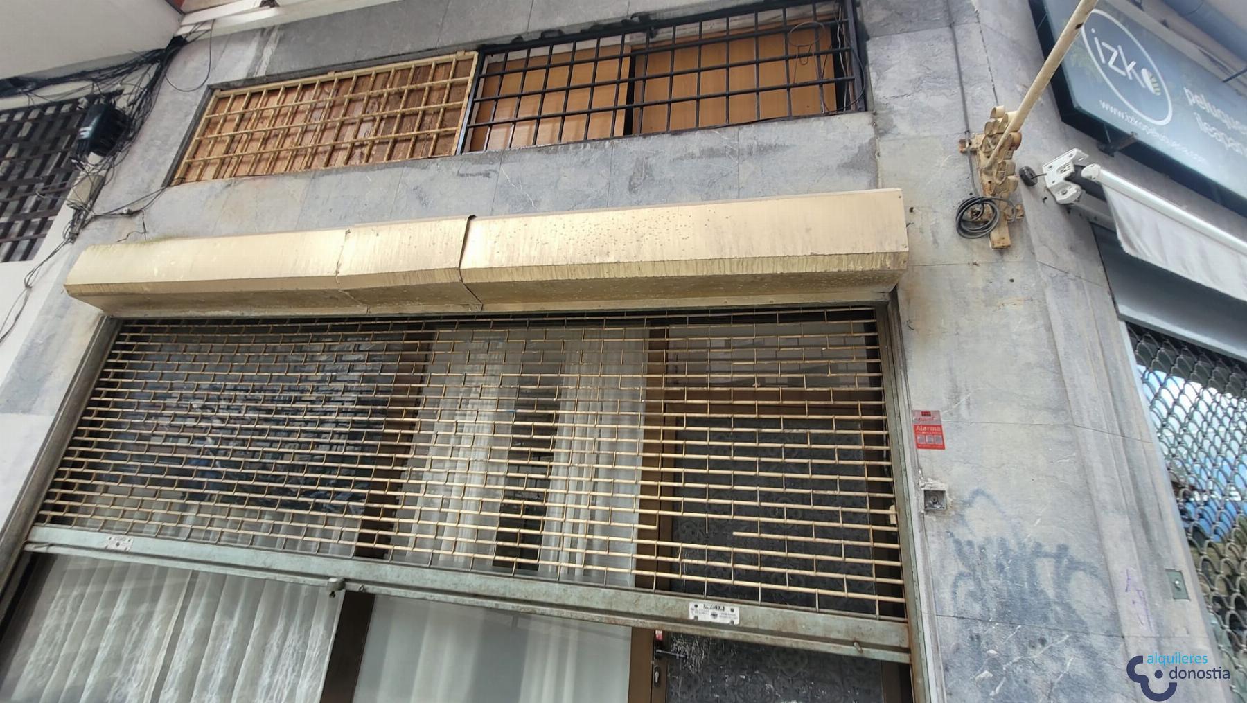 Alquiler de local comercial en Donostia-San Sebastián