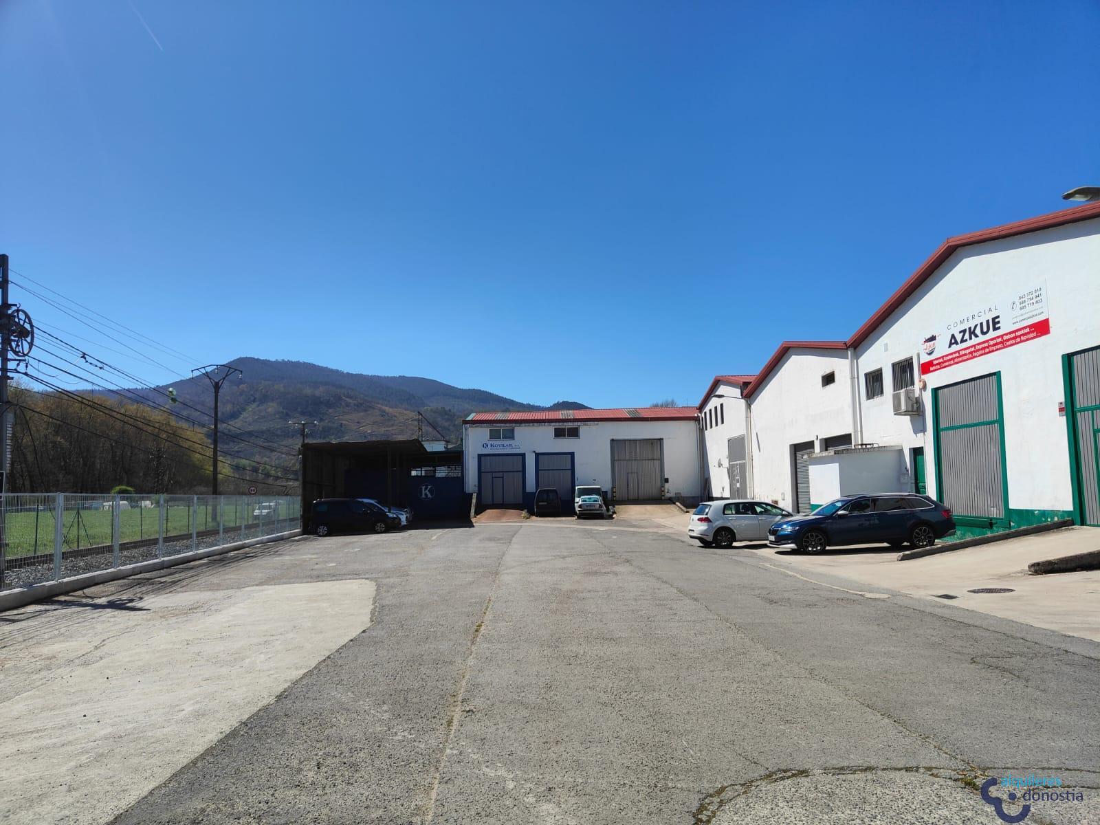 For rent of industrial plant/warehouse in Usurbil