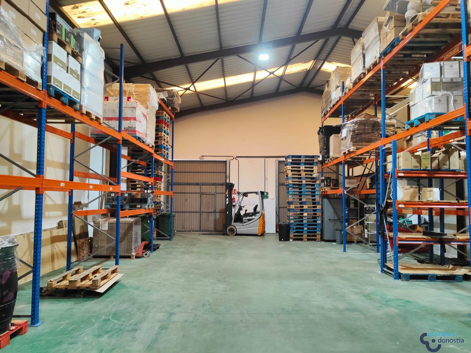For rent of industrial plant/warehouse in Usurbil