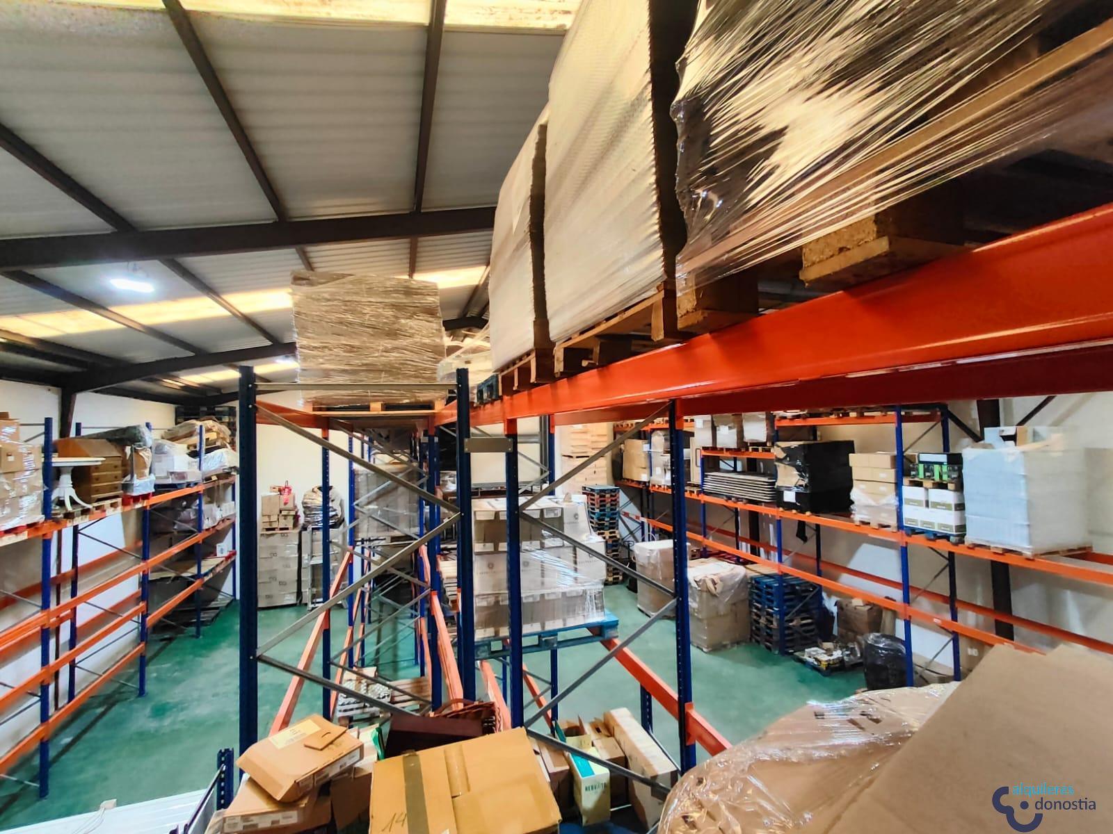 For rent of industrial plant/warehouse in Usurbil
