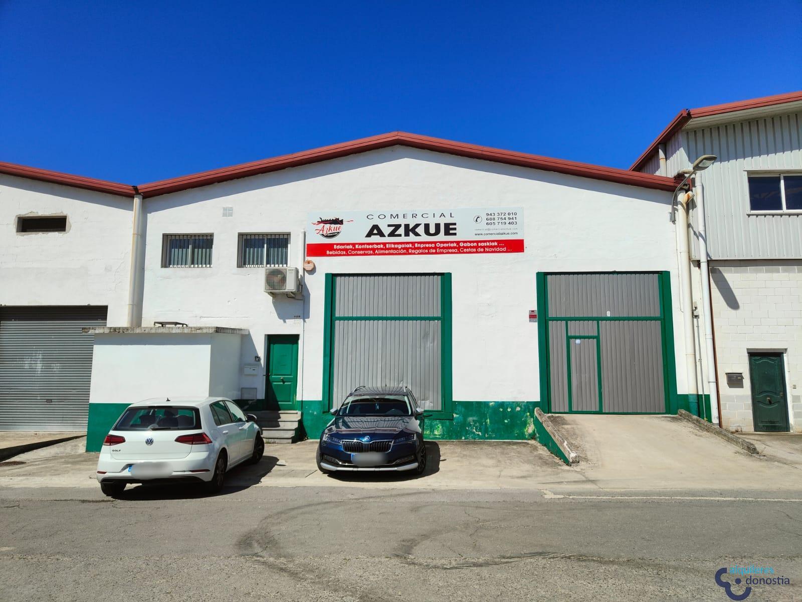 Alquiler de nave industrial en Usurbil