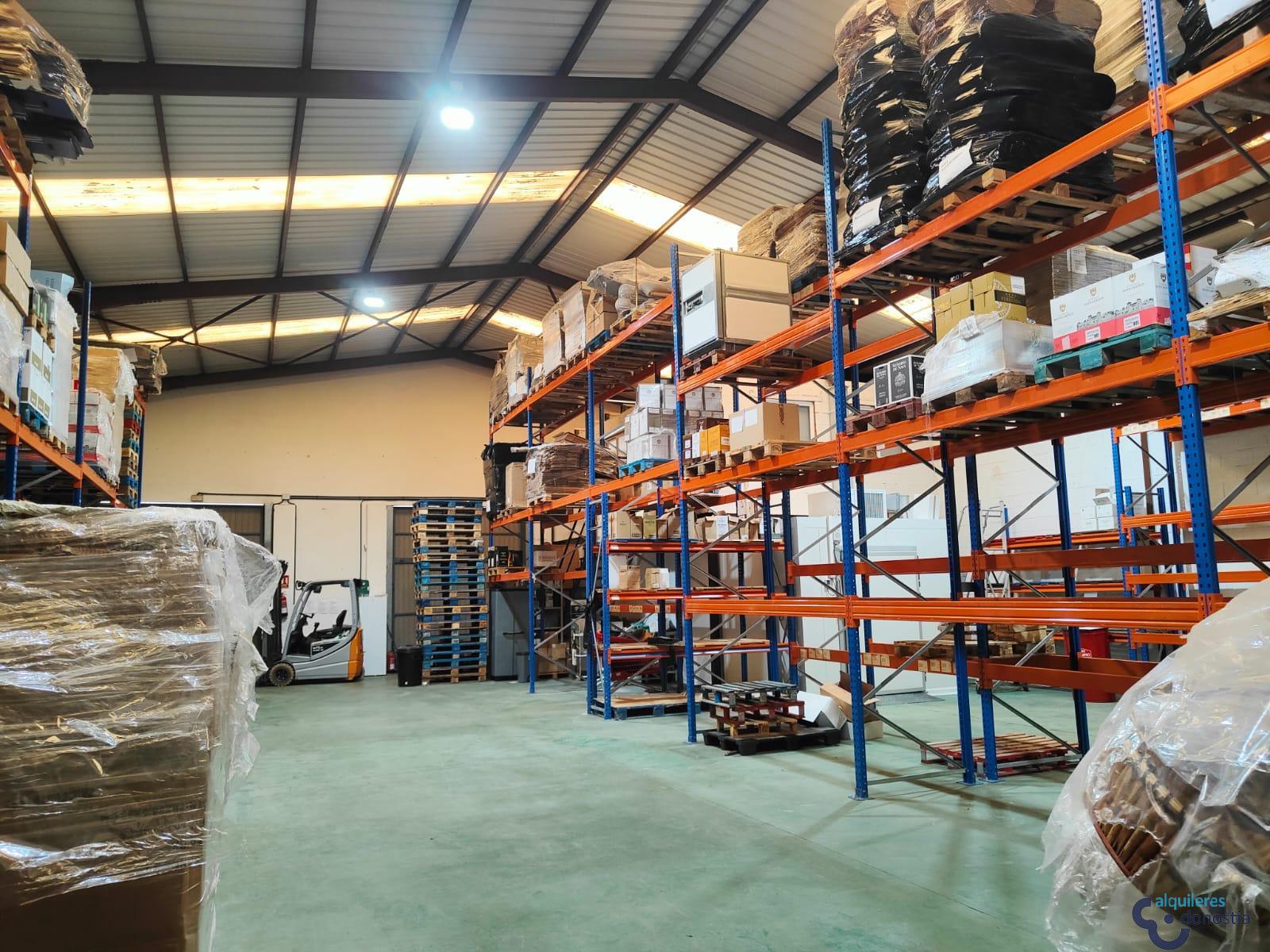 For rent of industrial plant/warehouse in Usurbil