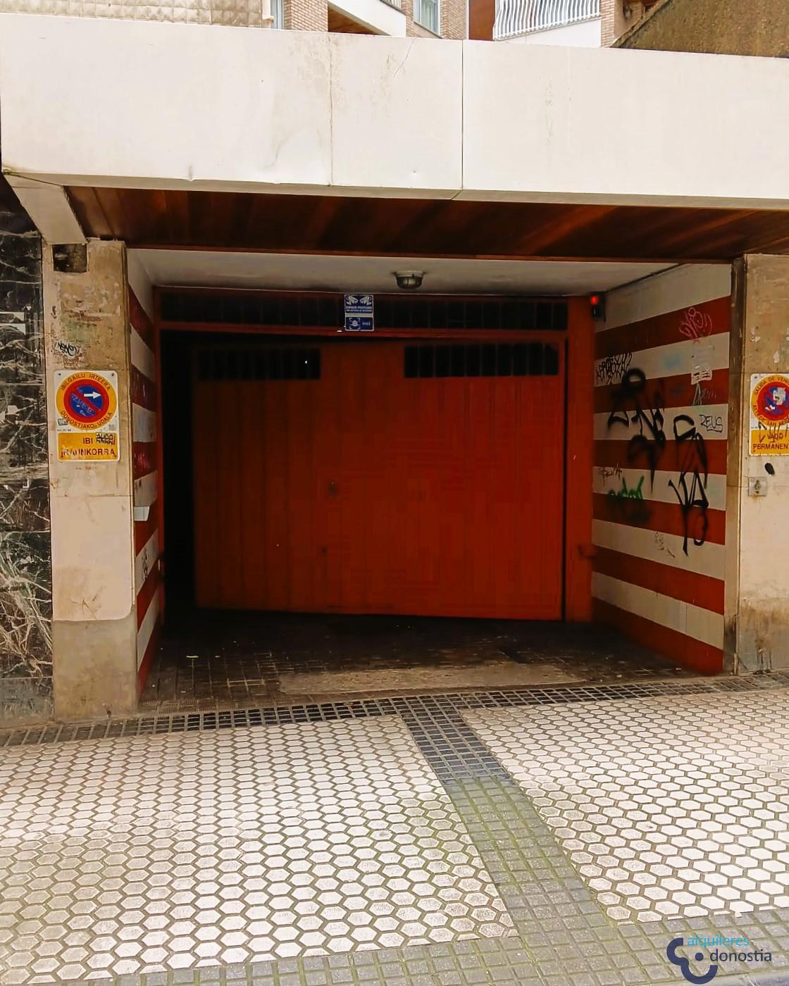 Alquiler de garaje en Donostia-San Sebastián