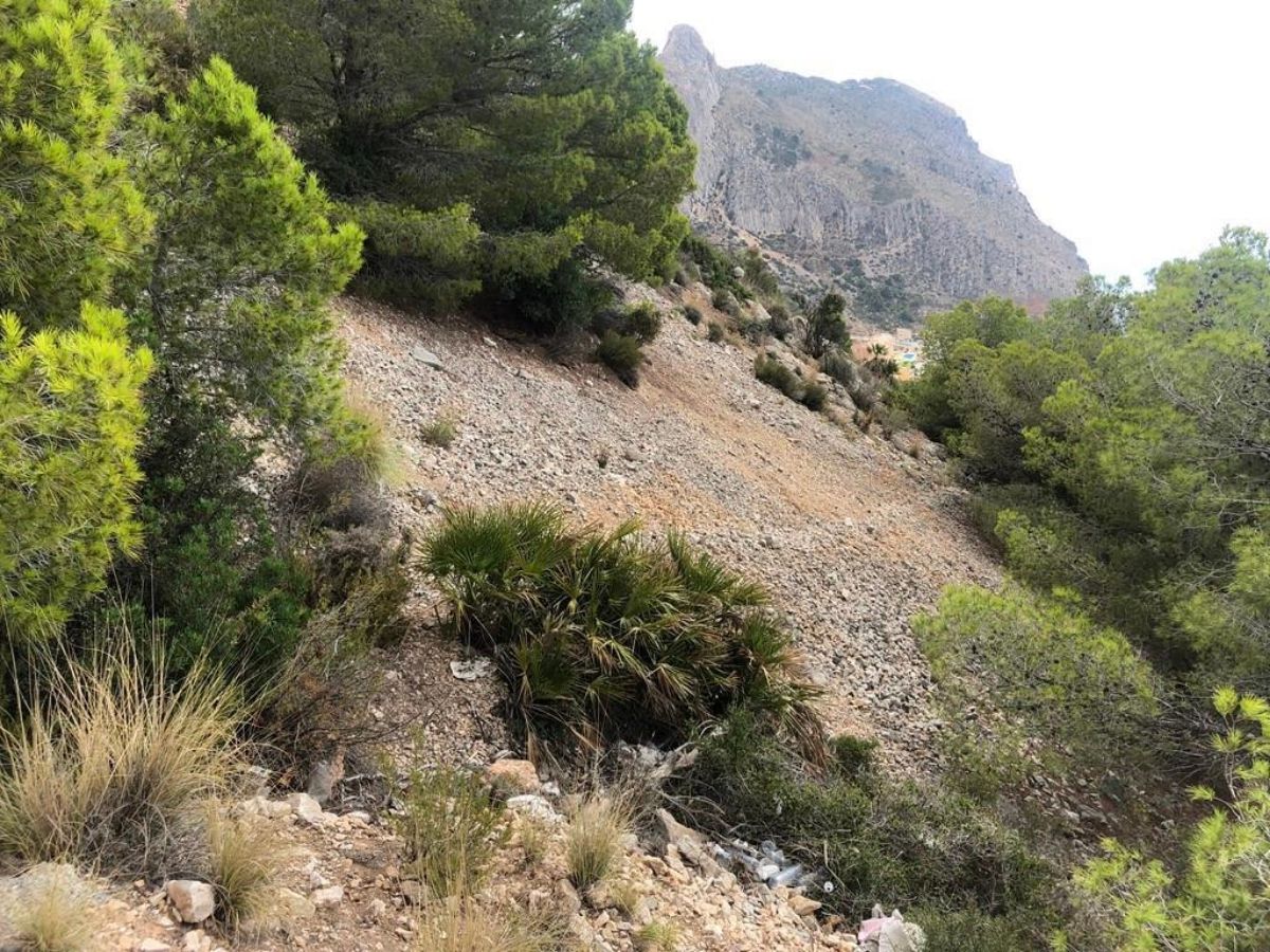 For sale of land in Altea