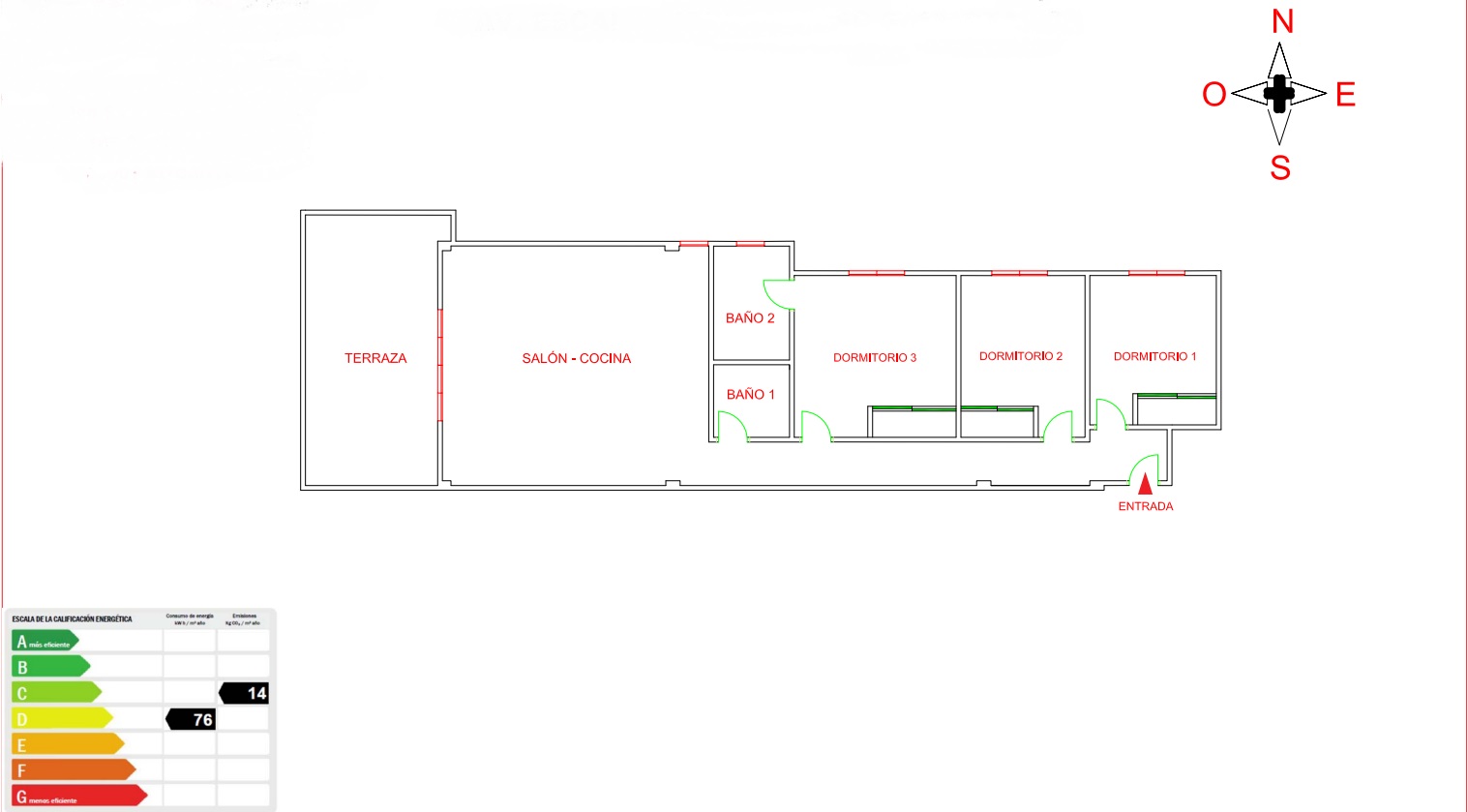 For sale of apartment in Santa Pola