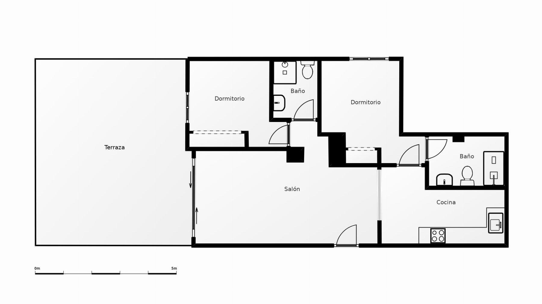 For sale of apartment in Orihuela Costa