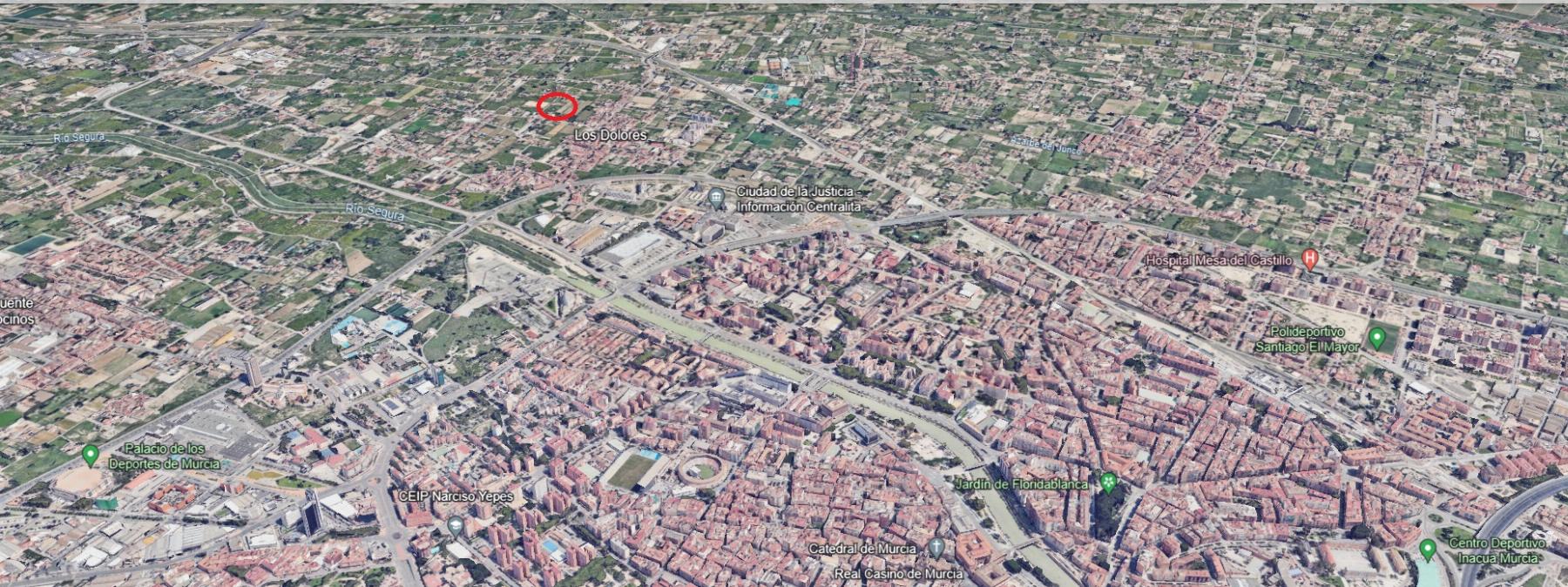 For sale of land in Los Dolores