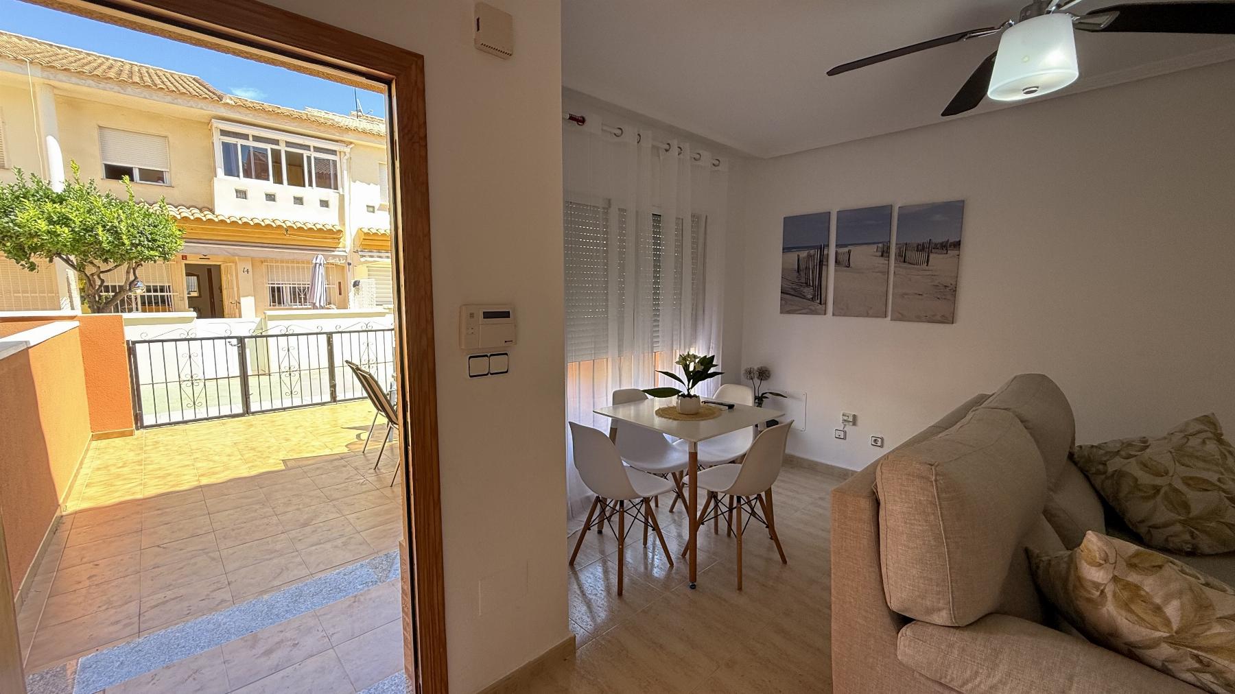 Huur van kleine villa in Orihuela Costa