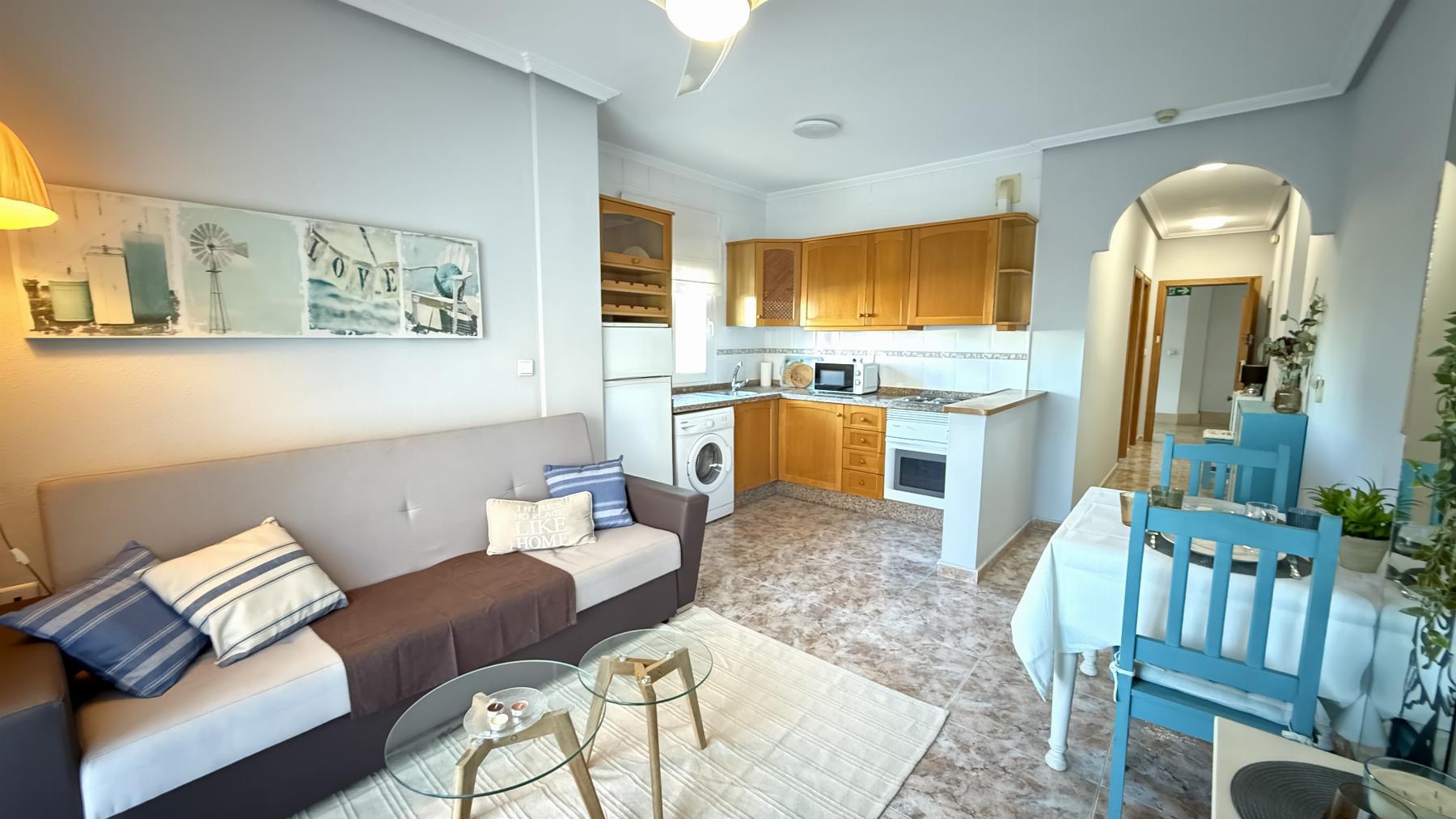 For sale of apartment in Orihuela Costa