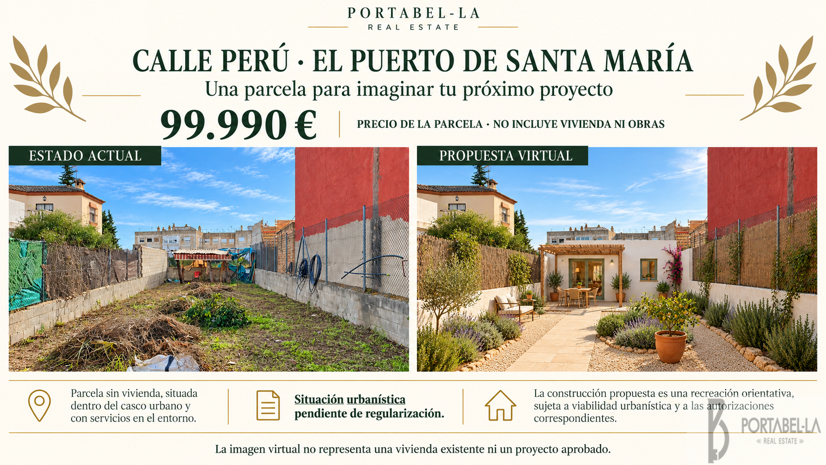 Venta de terreno en El Puerto de Santa María