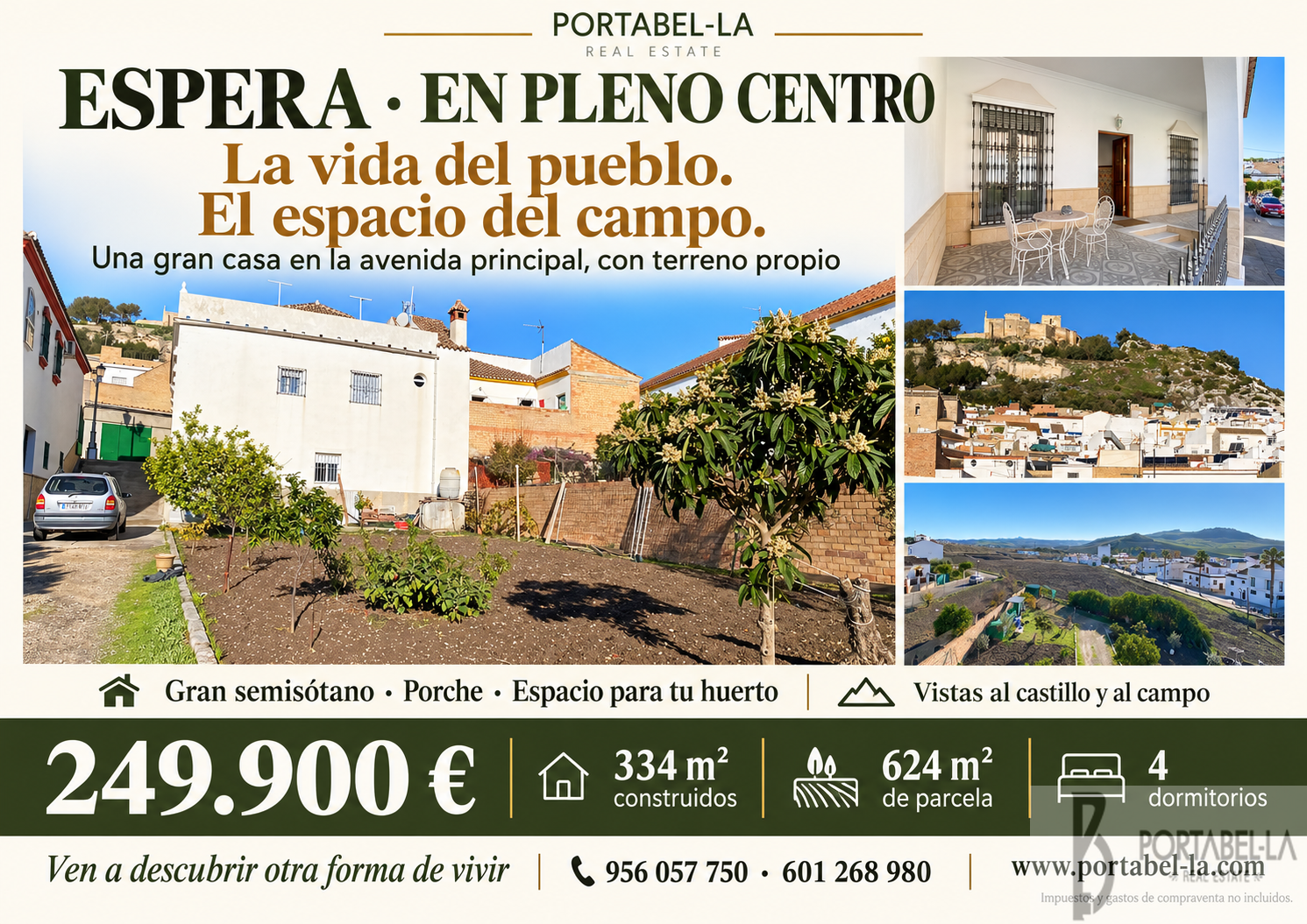 Venta de casa en Espera