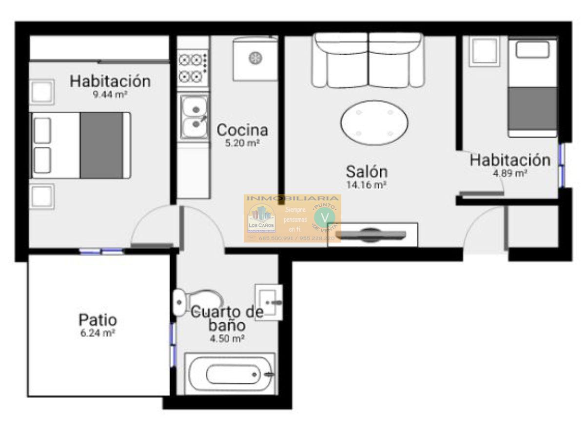 For sale of flat in Sevilla