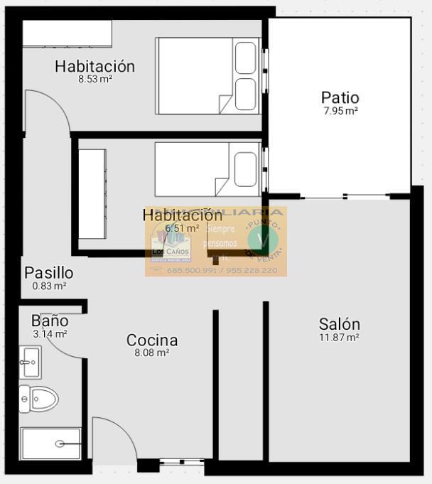 For sale of flat in Sevilla
