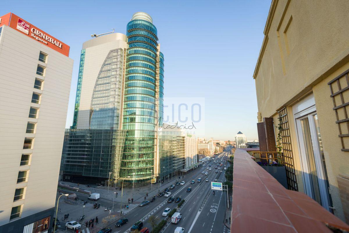 For rent of penthouse in Madrid