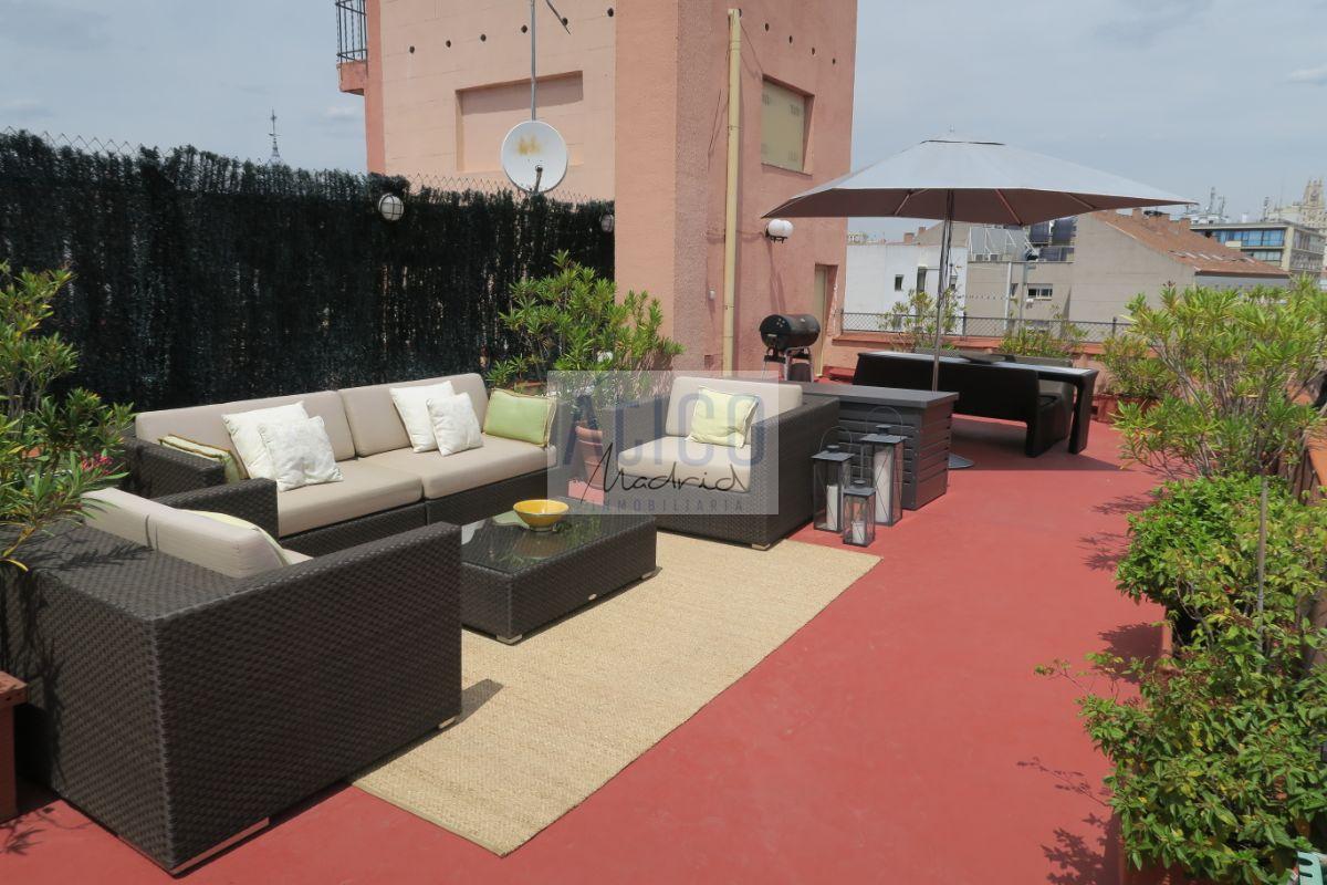 For rent of penthouse in Madrid