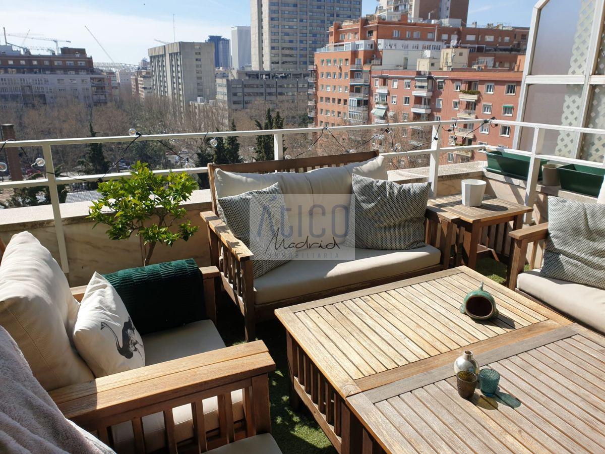 For rent of penthouse in Madrid