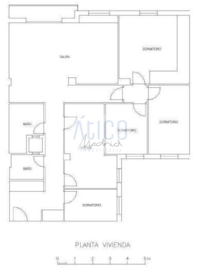 For sale of flat in Madrid