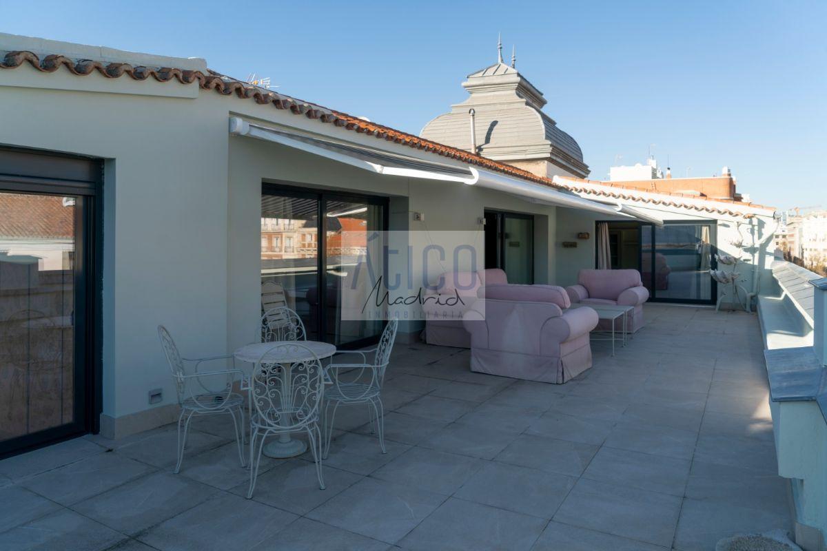 For rent of penthouse in Madrid