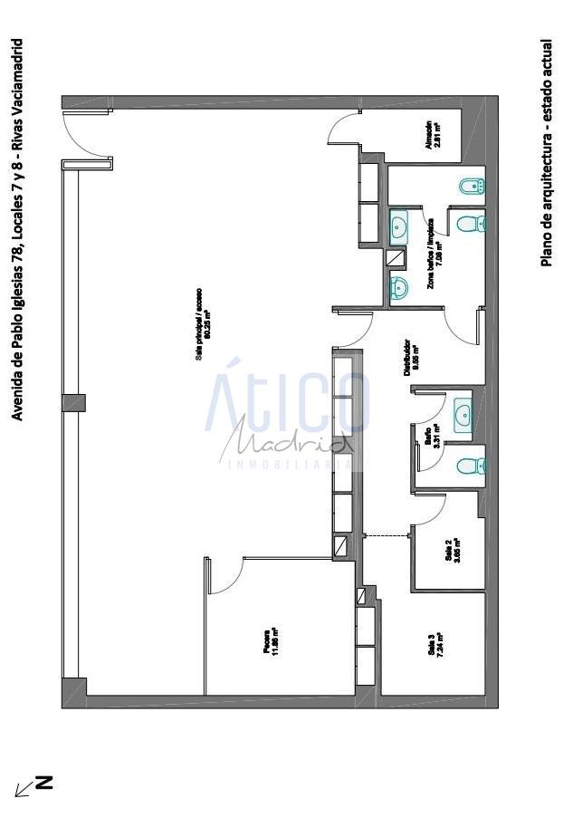 For rent of commercial in Rivas-Vaciamadrid