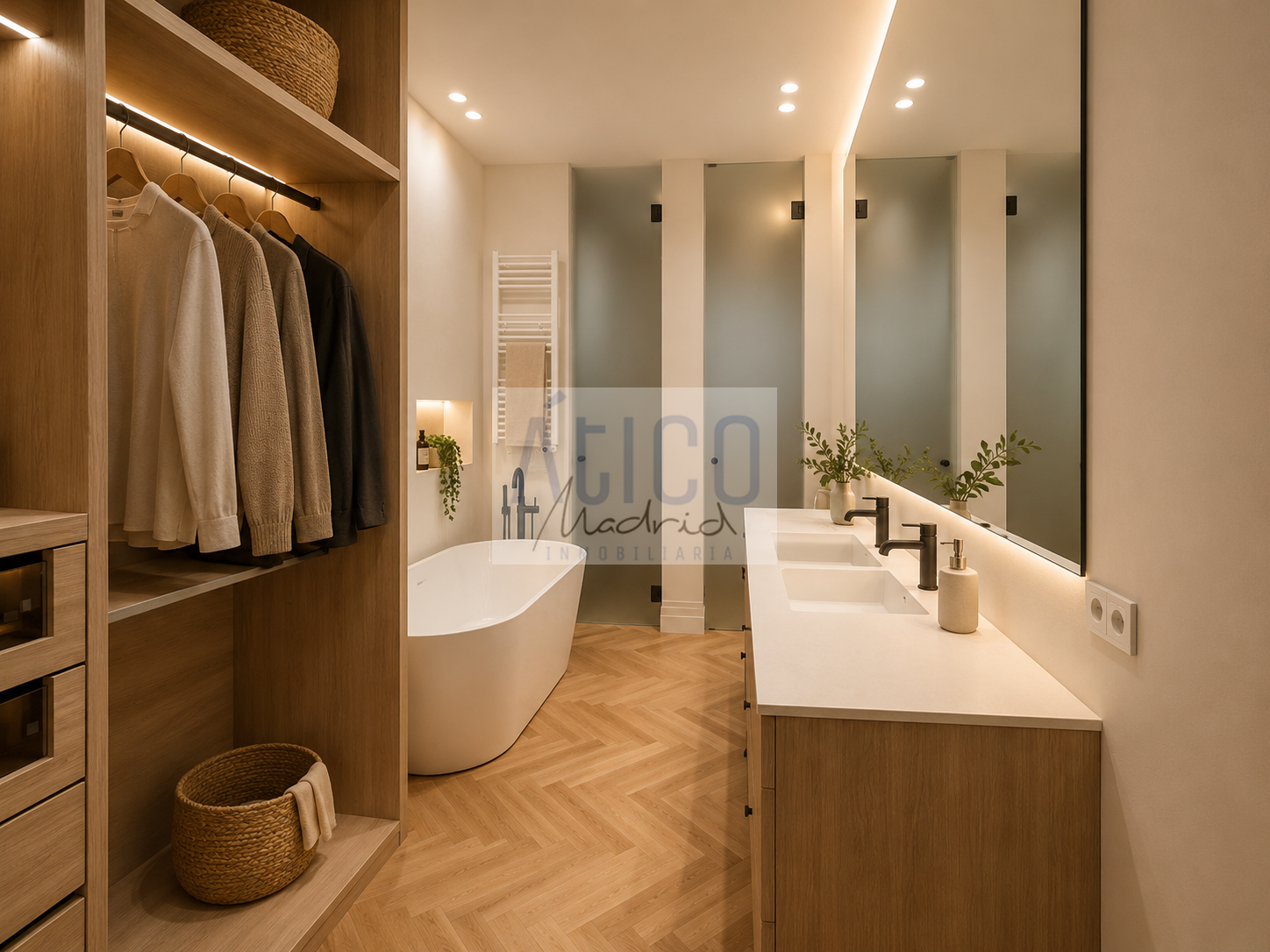 Baño suite