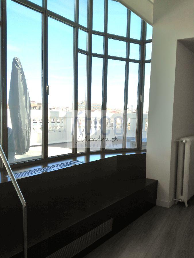 For rent of penthouse in Madrid