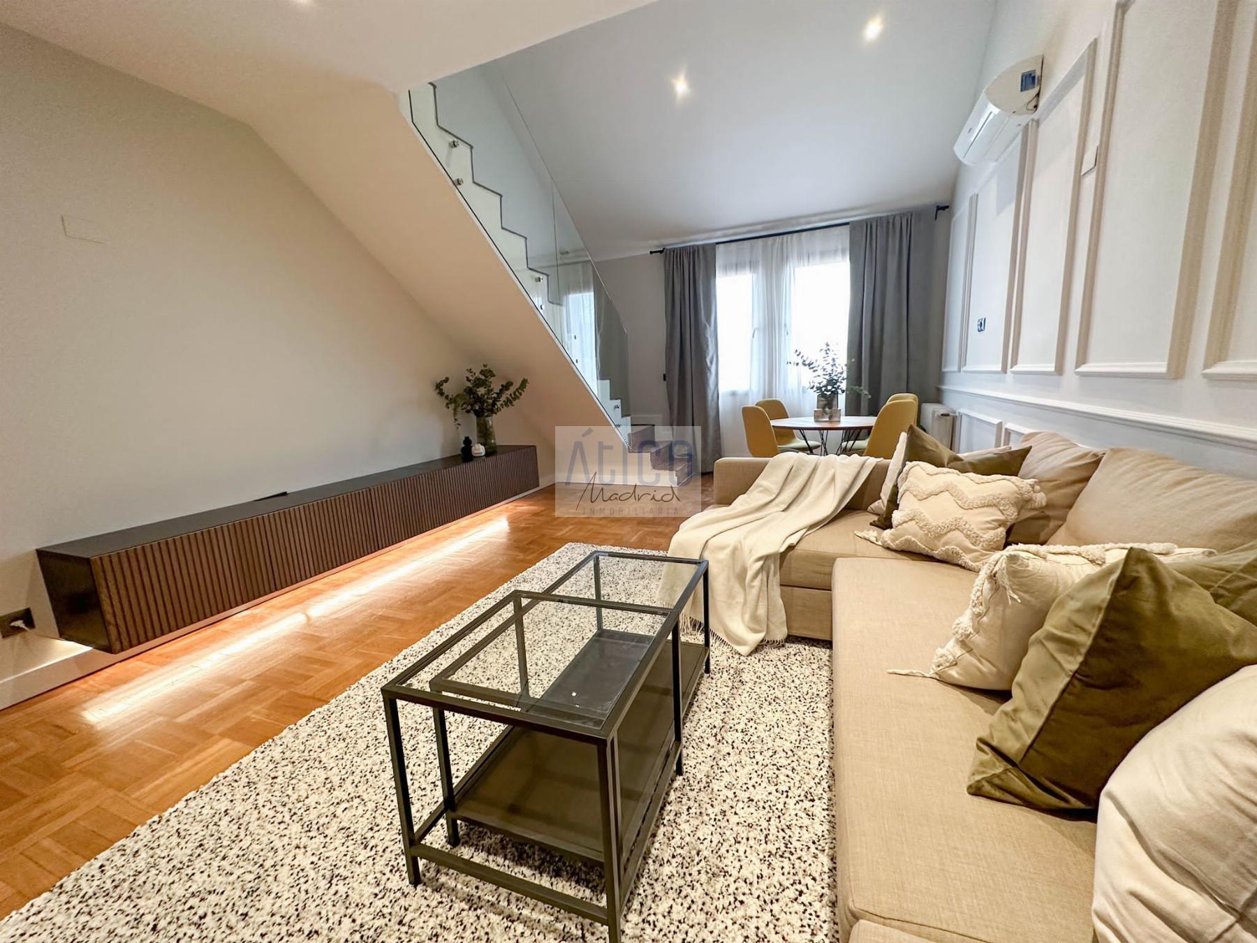 For rent of penthouse in Madrid