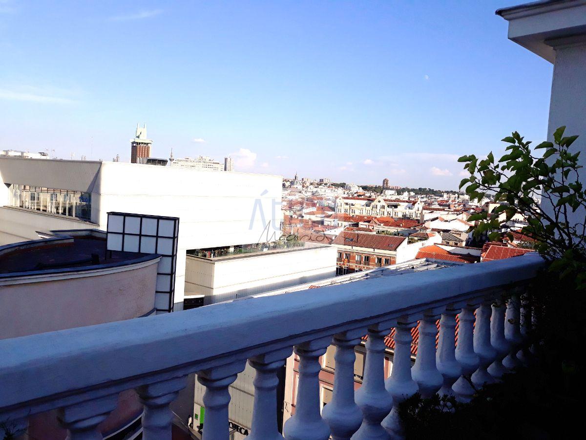 For rent of penthouse in Madrid