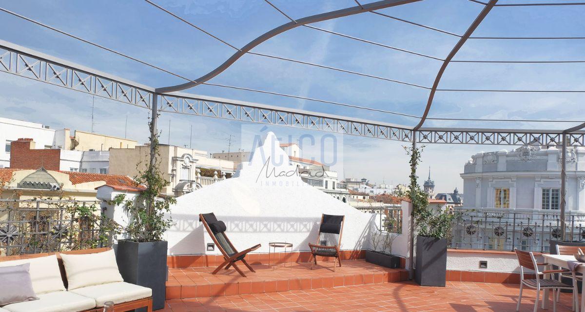 For rent of penthouse in Madrid