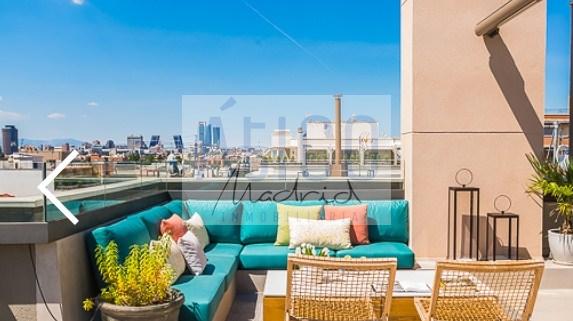 For rent of penthouse in Madrid