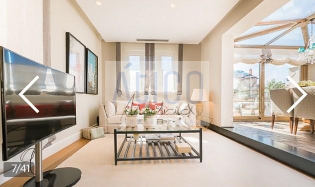 For rent of penthouse in Madrid