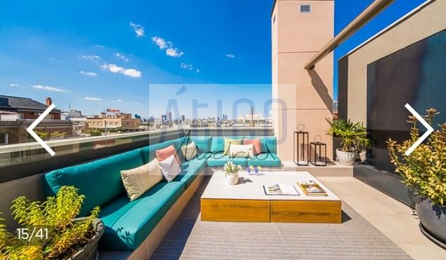 For rent of penthouse in Madrid