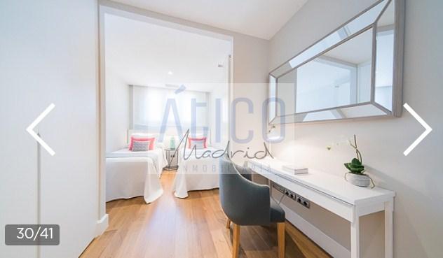 For rent of penthouse in Madrid