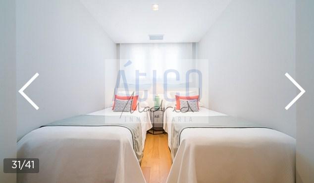 For rent of penthouse in Madrid
