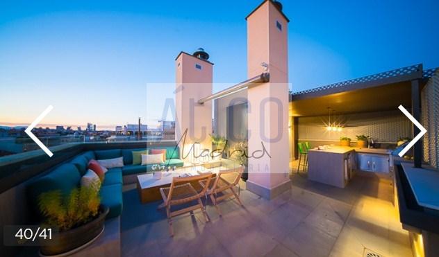 For rent of penthouse in Madrid