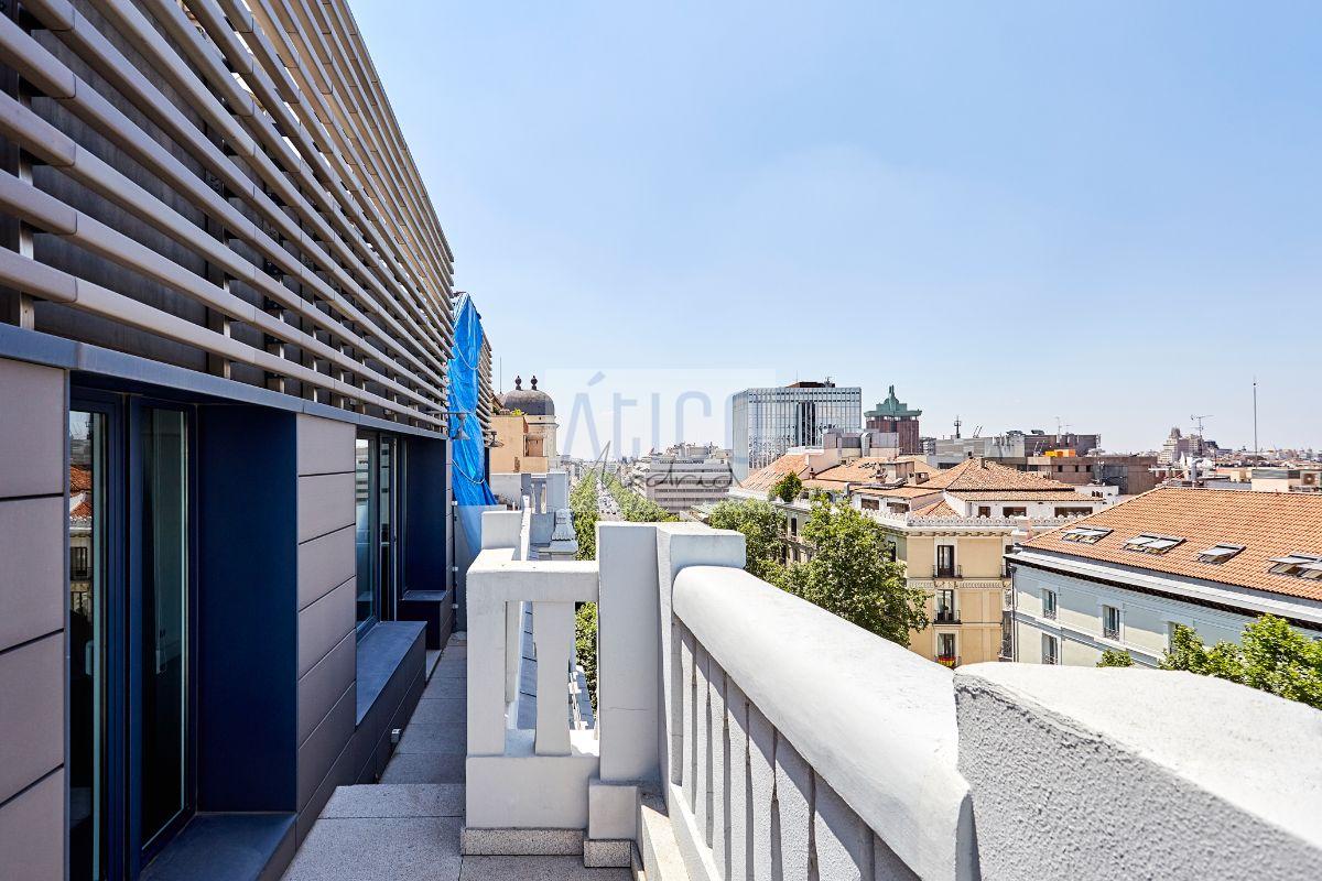 For rent of penthouse in Madrid